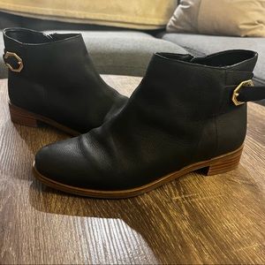 Cole Haan Black Ankle Boots Womens Size 8